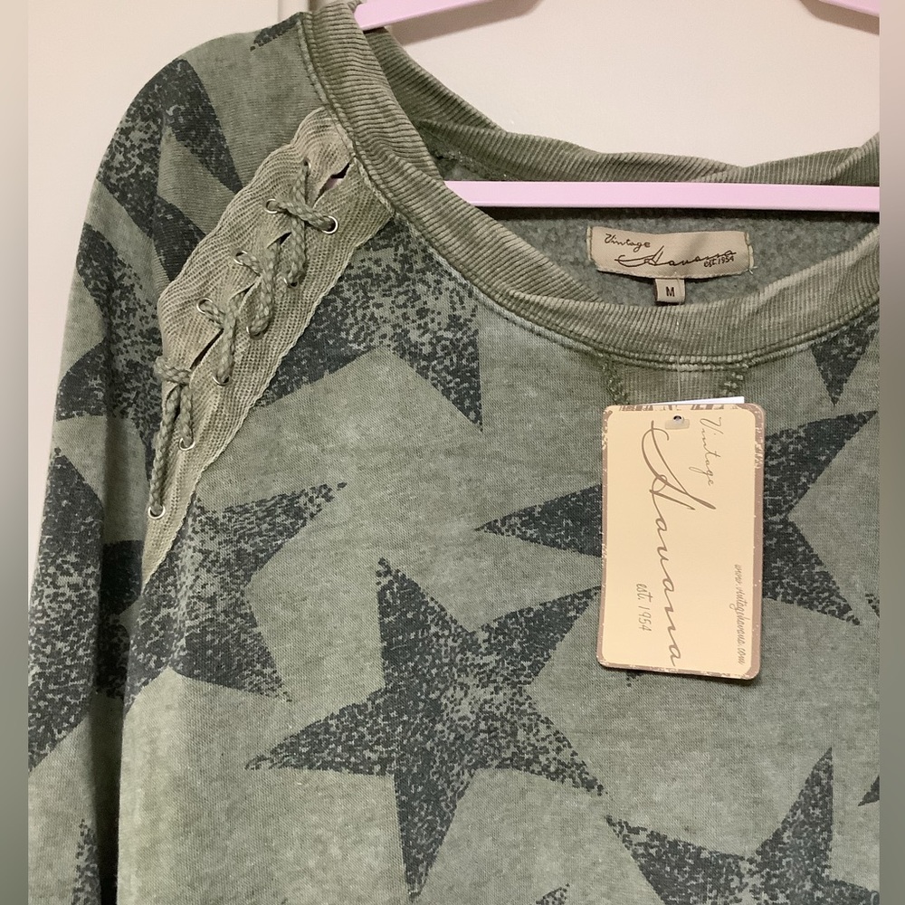 Vintage Havana sweatshirt NWT - Picture 2 of 3